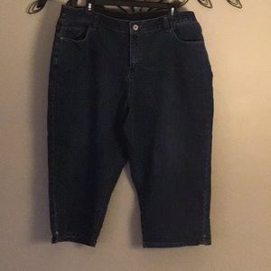 CJ Banks Denim Capris - sz. 20W